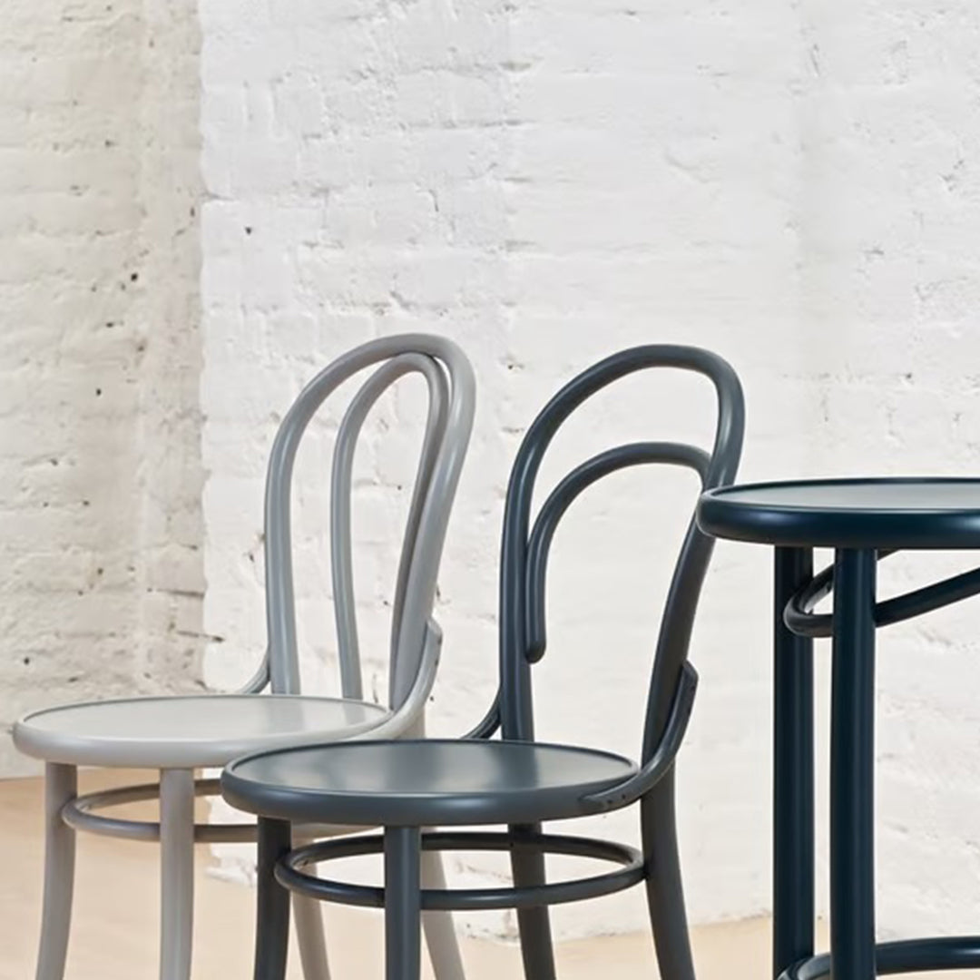 Ton Chair 14 - Modern Wooden Dining Chair with Comfortable Cushion - Perfect for Kitchen, Dining Room, and Home Office Use
