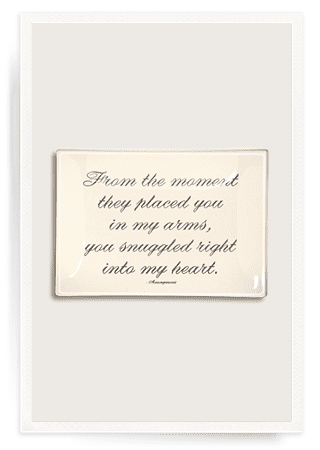 Snuggled Right Into My Heart Decoupage Glass Tray - Elegant Handmade Decor for Home, Wedding, or Gift - Perfect for Displaying Jewelry, Candles, and Keepsakes