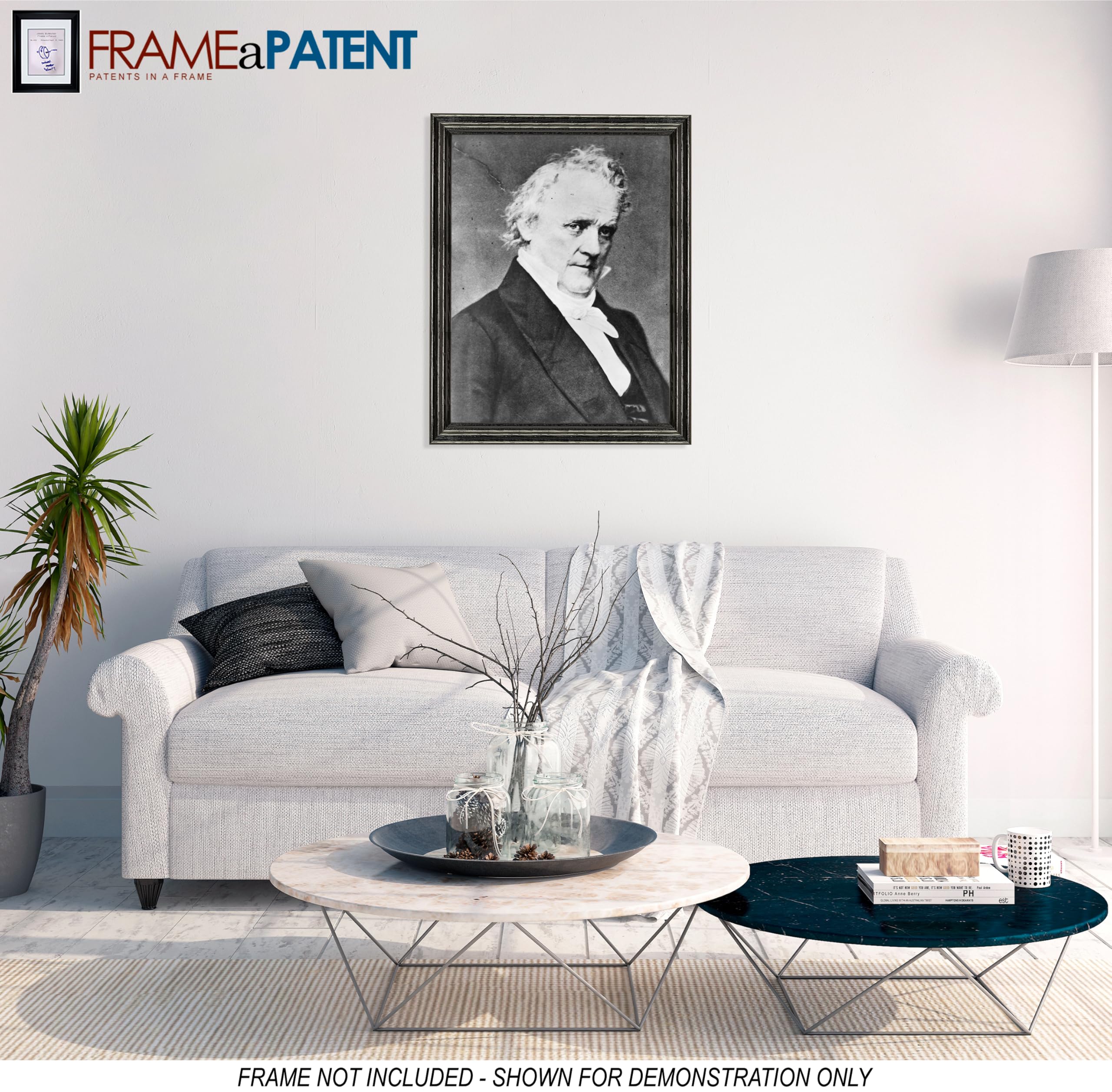 James Buchanan Historical Portrait - 8x10 Inch Glossy Photo Print of 1850 US President - Perfect for Home Decor, Office Display & History Enthusiasts