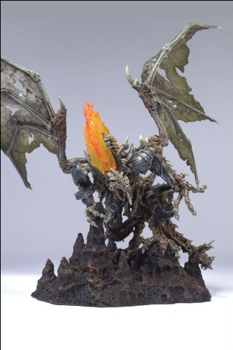 McFarlane Toys - McFarlane's Dragons Series 6 Fossil Clan Dragon Action Figure 25cm | Collectible Dragon Statue for Display, Gaming & Fantasy Decor
