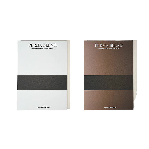 Perma Blend PMU Drawdown Pad - Professional Microblading & Permanent Makeup Pigment Mixing Palette - Perfect for Tattoo Artists & Cosmetic Procedures