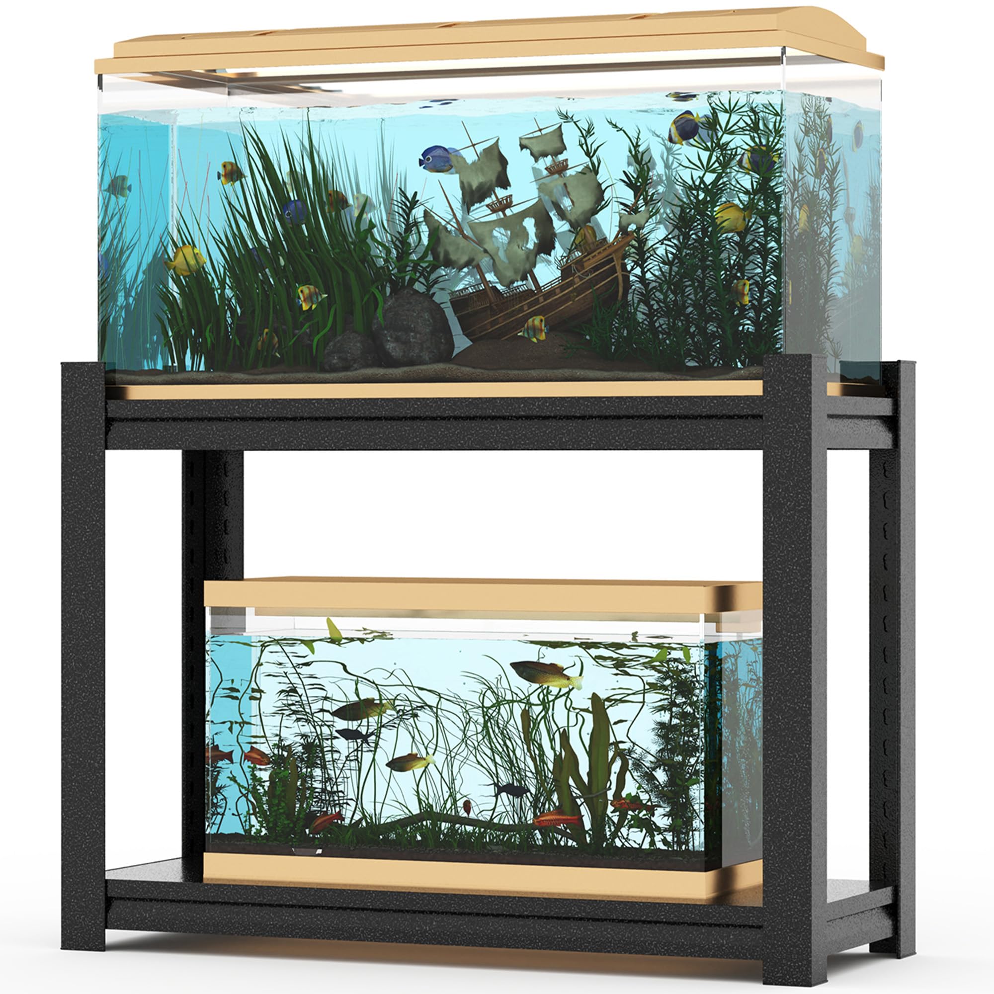 10-20 Gallon Heavy Duty Fish Tank Stand & Reptile Terrarium Shelf - 28.43