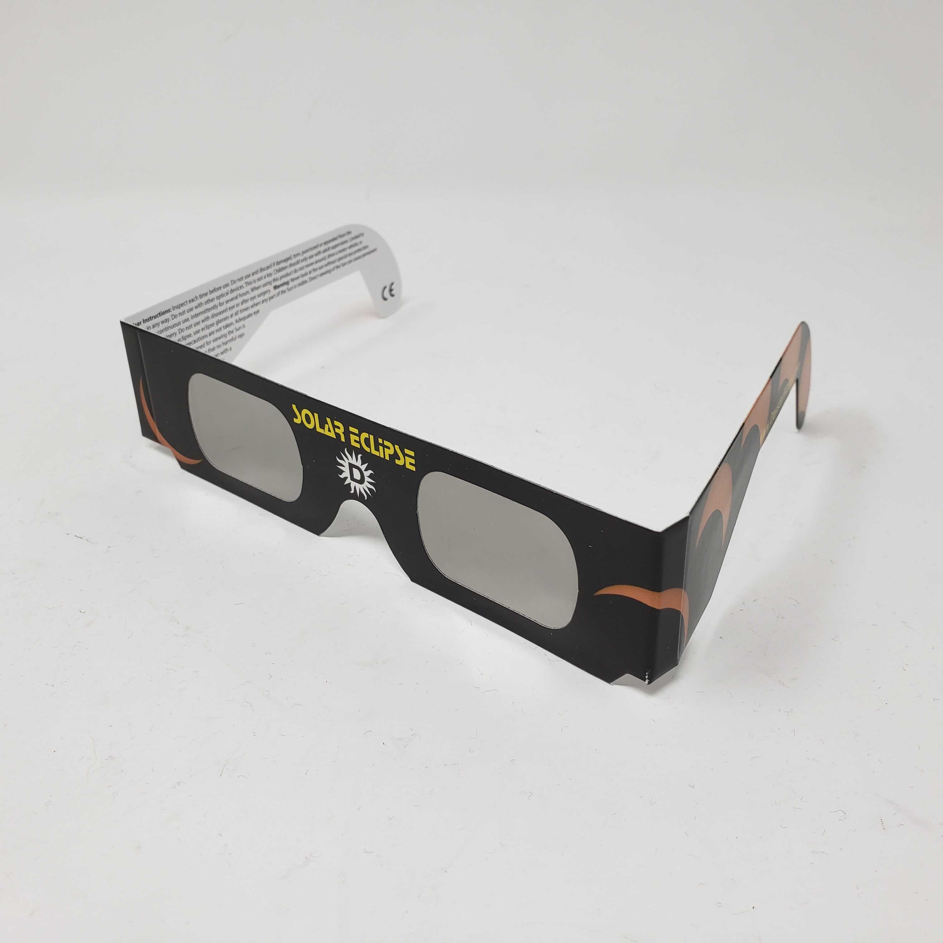 SAFE Solar Eclipse Glasses - ISO & CE Certified for Eye Protection - Perfect for Solar Eclipses, Astronomy Events & Sun Gazing