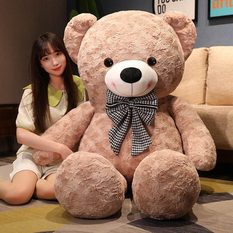 47 Inch Giant Stuffed Teddy Bear - 4ft Big Soft Plush Toy for Kids & Adults | Perfect for Gifts, Nursery Decor, Cuddling and Photo Props