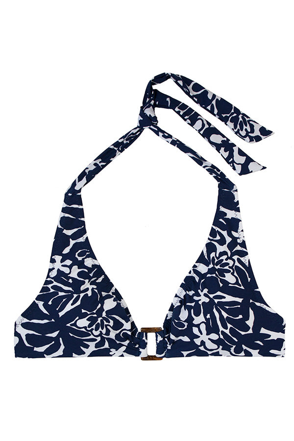 Palm Beach Tortoise Halter Top - Stylish Summer Beachwear for Women | Perfect for Vacation, Pool Party, and Casual Outings