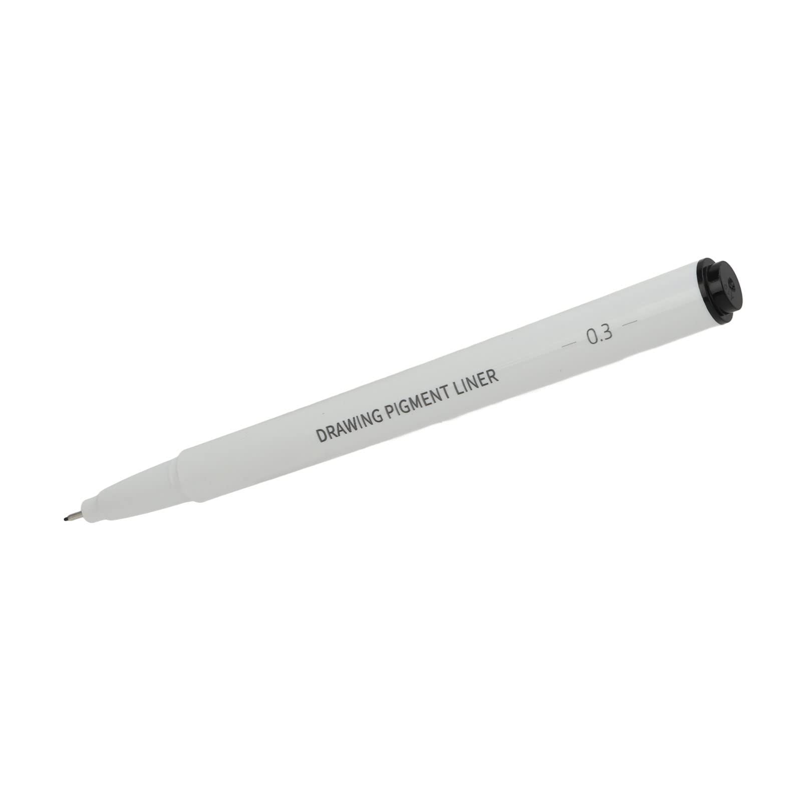 BTIHCEUOT Manga Pen Set - 10 Pack Micro Black Fine Line Drawing Pens, No Bleed Ink for Sketching, Comics, Manga & Signatures - Perfect for Artists, Illustrators & Calligraphy Enthusiasts