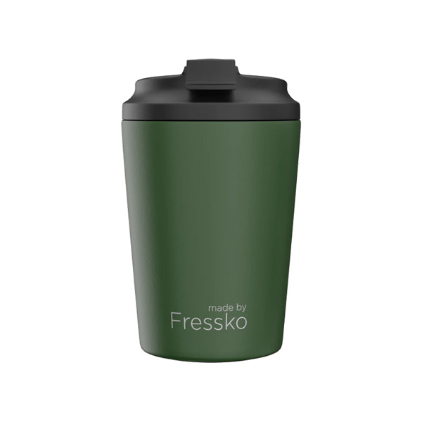Fressko Reusable Ceramic Coffee Cup - Eco-Friendly Travel Mug for Hot & Cold Drinks | Perfect for Office, Camping & Outdoor Adventures