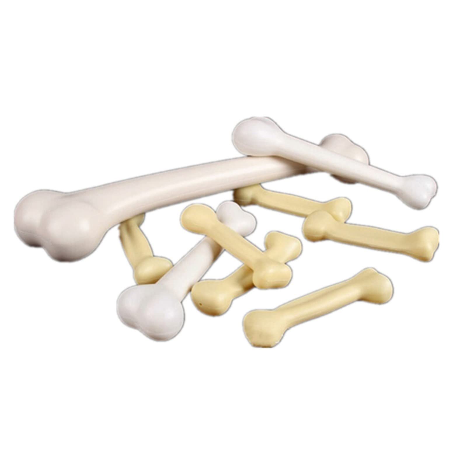 Halloween Plastic Bones - Realistic Fake Bones for Halloween Decorations, Party Favors & Spooky Props - Perfect for Halloween Parties, Bar Decor & Haunted House Themes