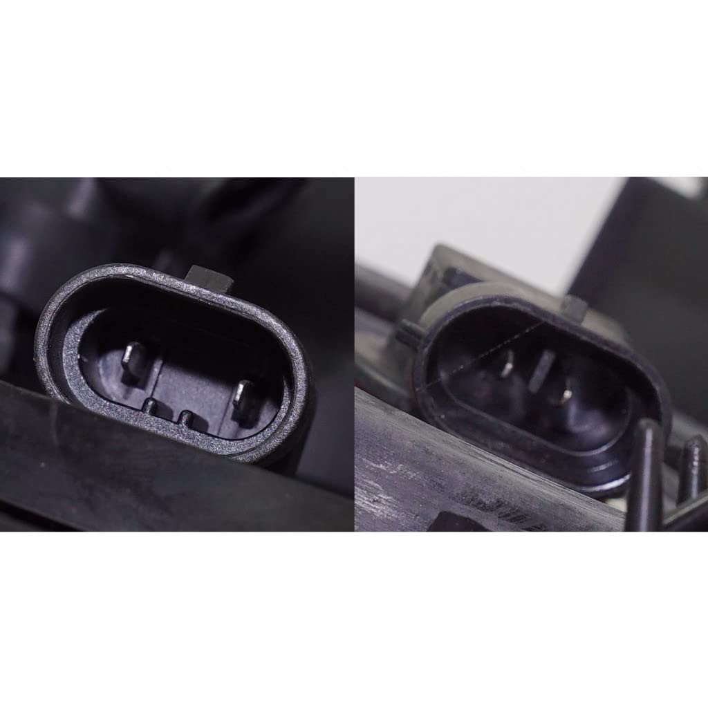 2014-2016 Mazda 3 & 3 Sport Passenger Side Headlight Assembly - CAPA Certified Replacement for MA2503144/MA2503144C (Part# 615343515946, BHN1510K0) - Perfect for Night Driving & Vehicle Restoration Projects