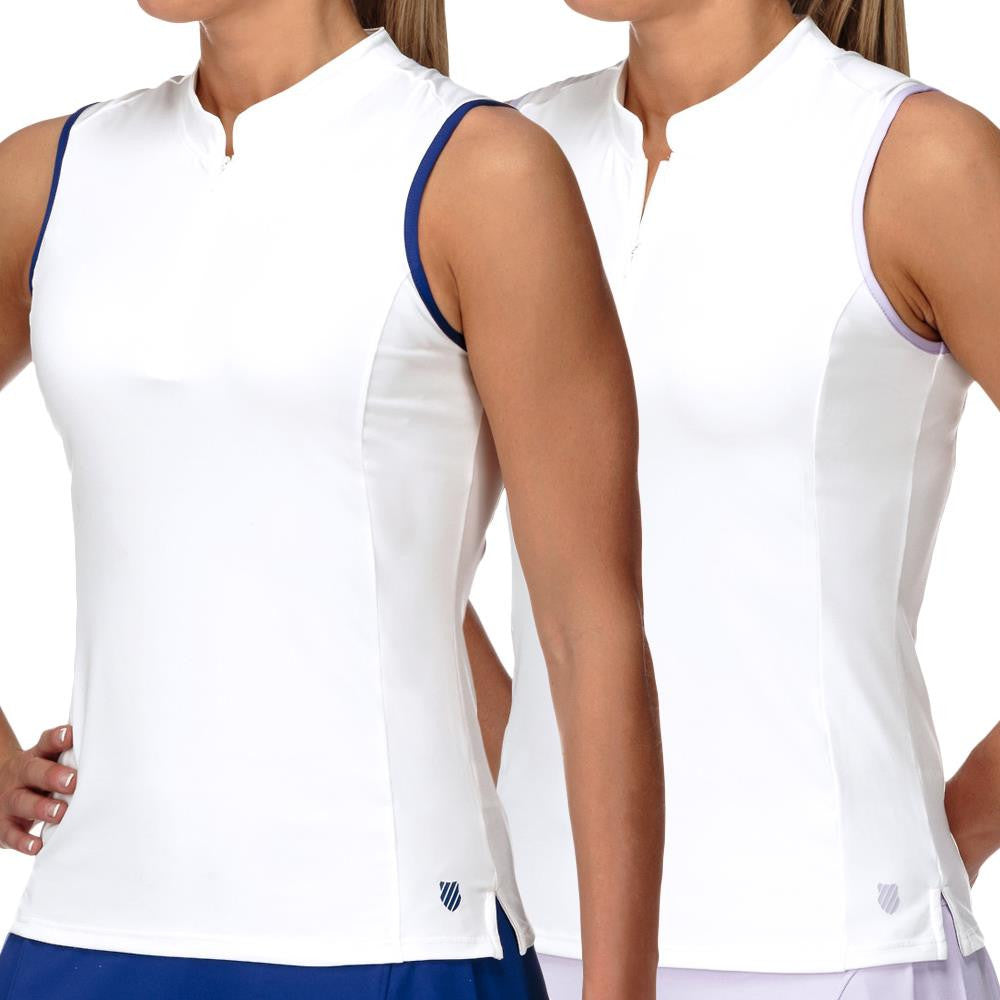 K Swiss Women's Spring Sleeveless Tennis Top - Lightweight Performance Shirt for Running, Gym & Outdoor Sports