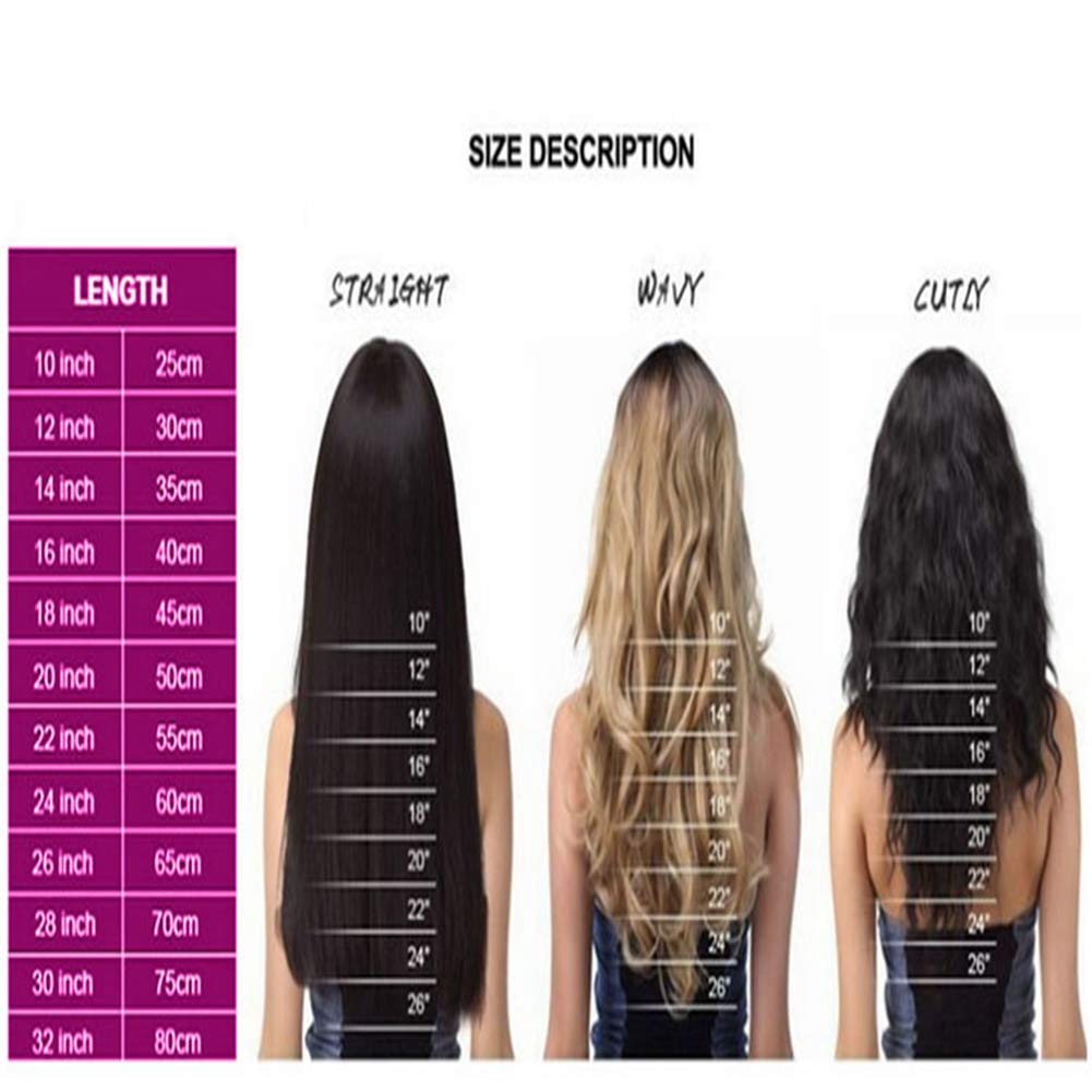 Brazilian Ombre Hair Extensions Mixed Length Double Weft Wet & Wavy Human Hair Weave Bundles (Piano 27/613 Blonde) for Stunning Beach Waves & Everyday Glamour