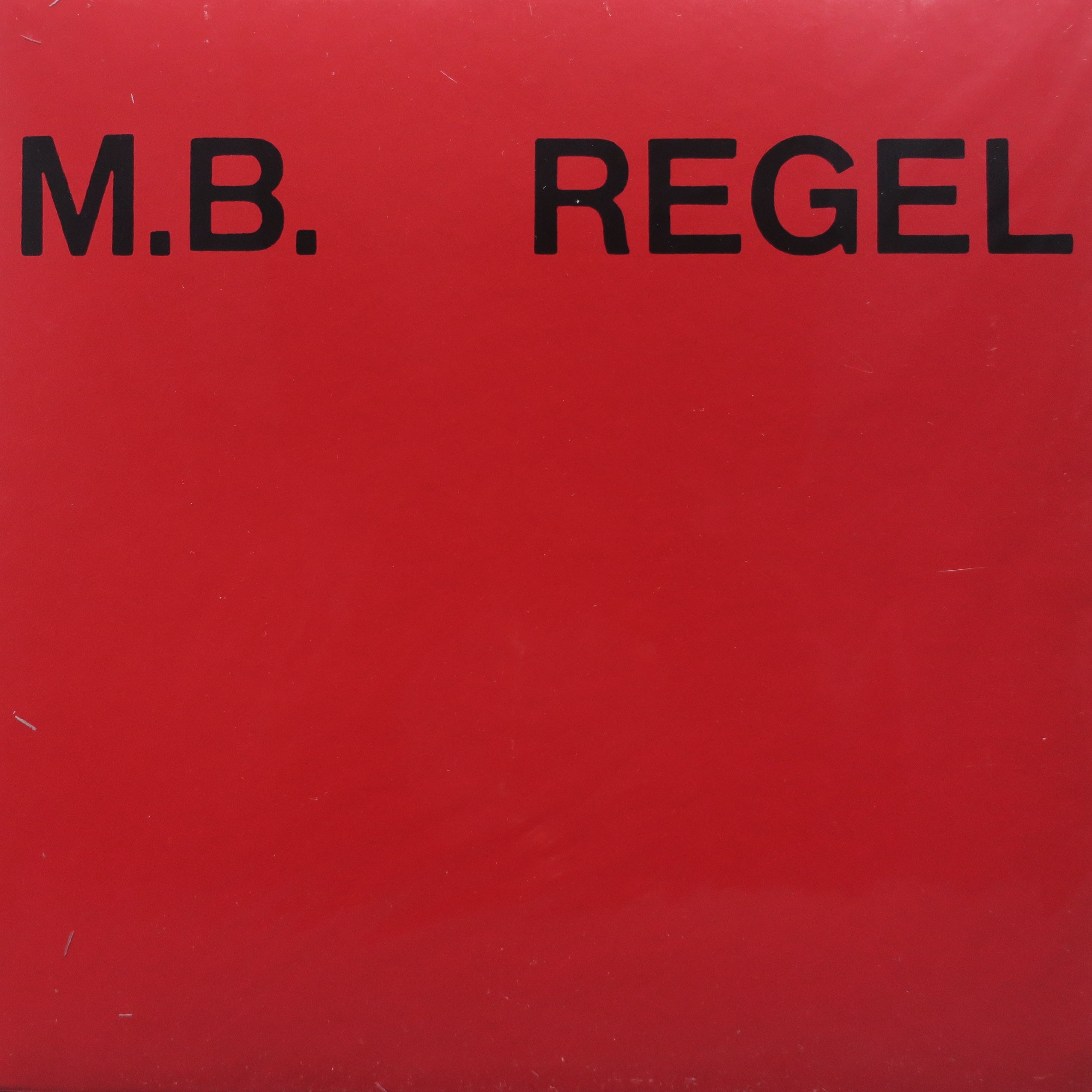 Maurizio Bianchi 'Regel' Vinyl LP - Limited Edition 1982 Noise Experimental Industrial Music Record - Perfect for Dark Ambient Listening & Avant-Garde Music Collectors