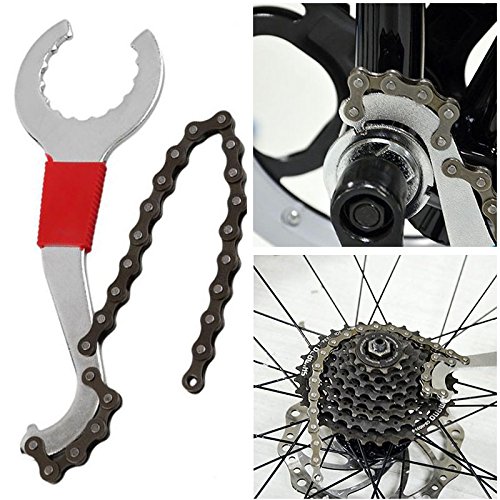 KORADA Professional Mountain Bike Repair Tool Kit - Chain Removal, Bracket Remover, Freewheel Remover & Crank Puller - Complete Bicycle Maintenance Set for Road & MTB Cycling - Perfect for Trail Repairs & Home Workshop Use
