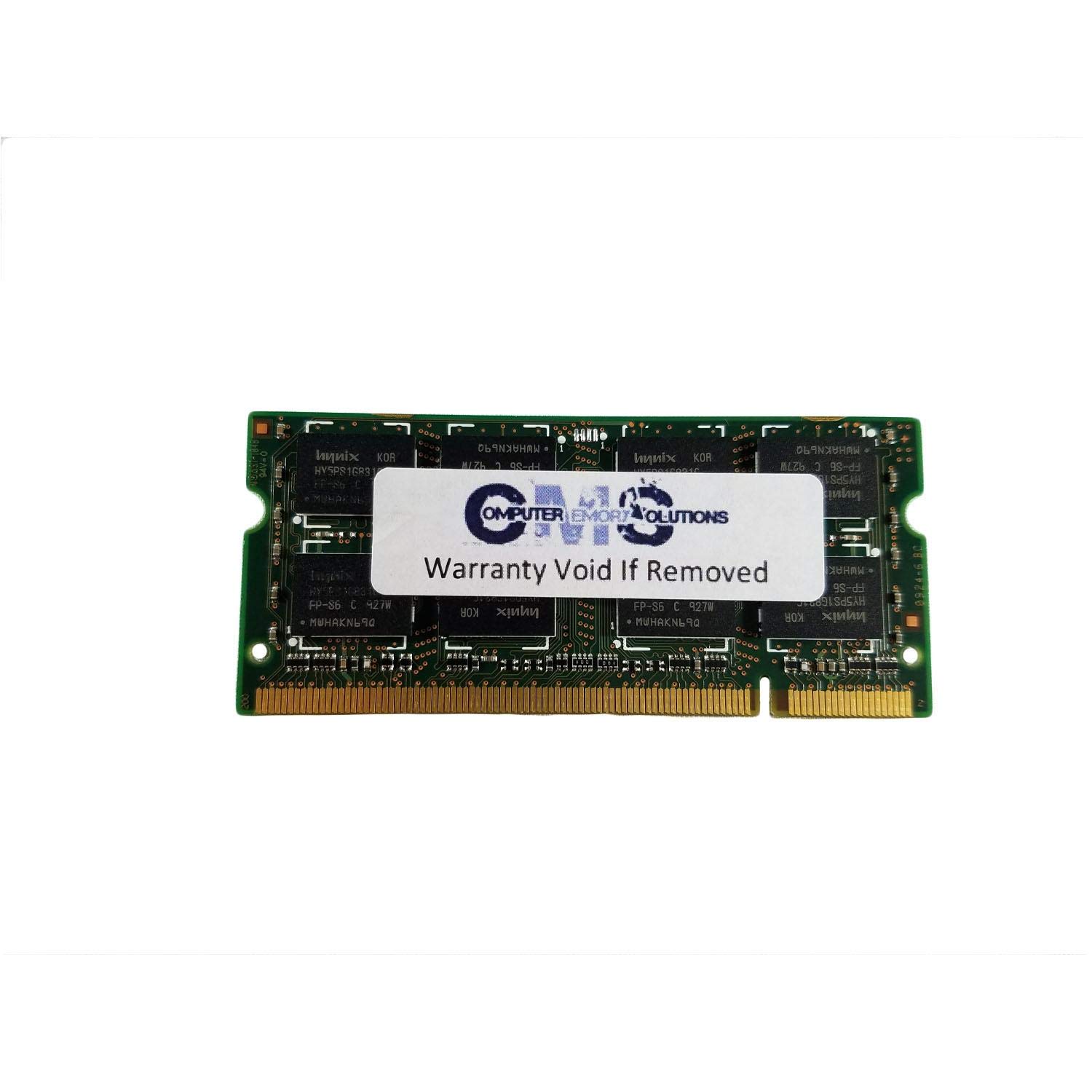 1GB DDR1 2700 333MHz SODIMM RAM Upgrade for Toshiba Satellite A45 Series Laptop | PC2700 Non-ECC Memory | Enhance Performance for Older Laptops and Legacy Systems