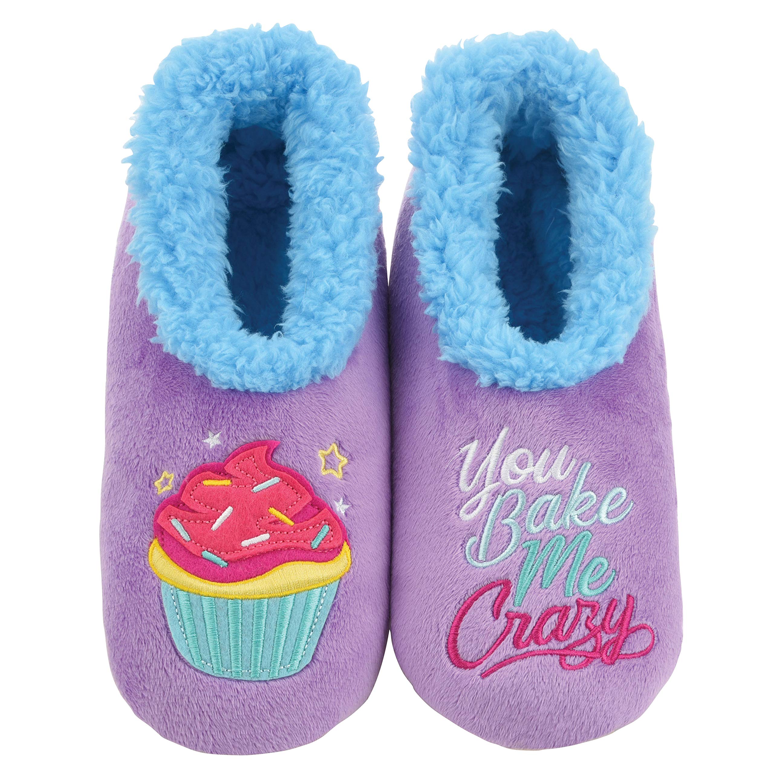 Funny Women's Slippers - Cozy Pairable House Slippers for Women by Snoozies | Multiple Styles & Colors | Perfect for Relaxing at Home, Gifts & Spa Days