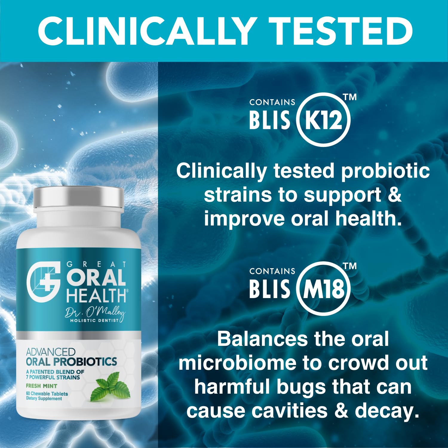 Advanced Bad Breath Treatment Set – Oral Probiotics Tablets & OraRestore Natural Mouth & Tooth Concentrated Oil – Dentist Formulated Mint Flavor for Fresh Breath & Oral Care – Perfect for Travel, Work, and Daily Use