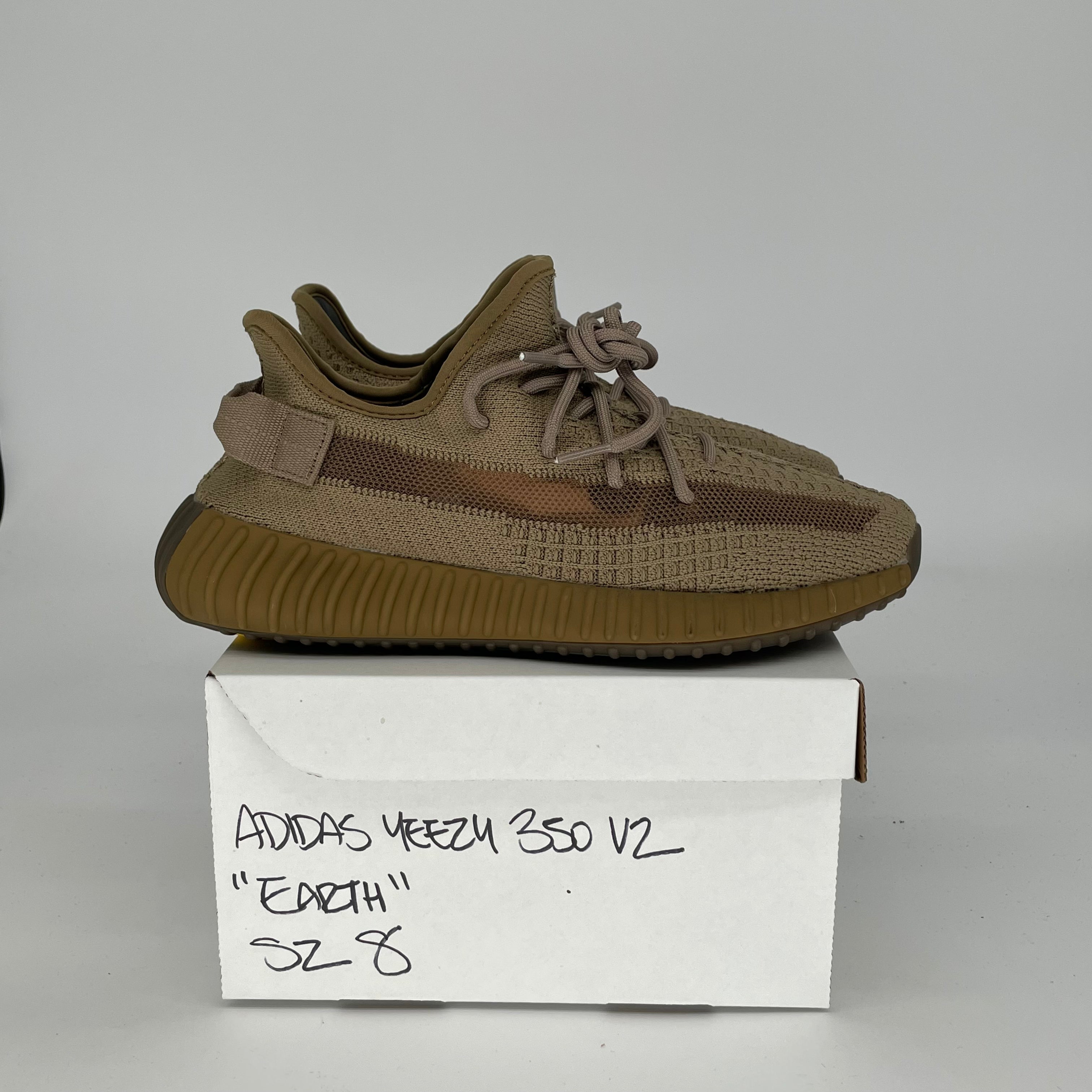 Adidas Yeezy Boost 350 V2 'Earth' Women's Running Shoes - Size 8/9.5W (FX9033) - Perfect for Casual Wear, Gym & Street Style