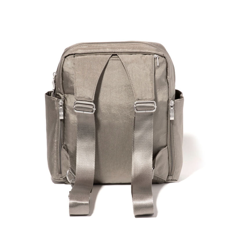 Baggallini Convertible Backpack Sling - Versatile Crossbody Bag for Women, Travel & Everyday Use | Lightweight, Water-Resistant & Multi-Functional