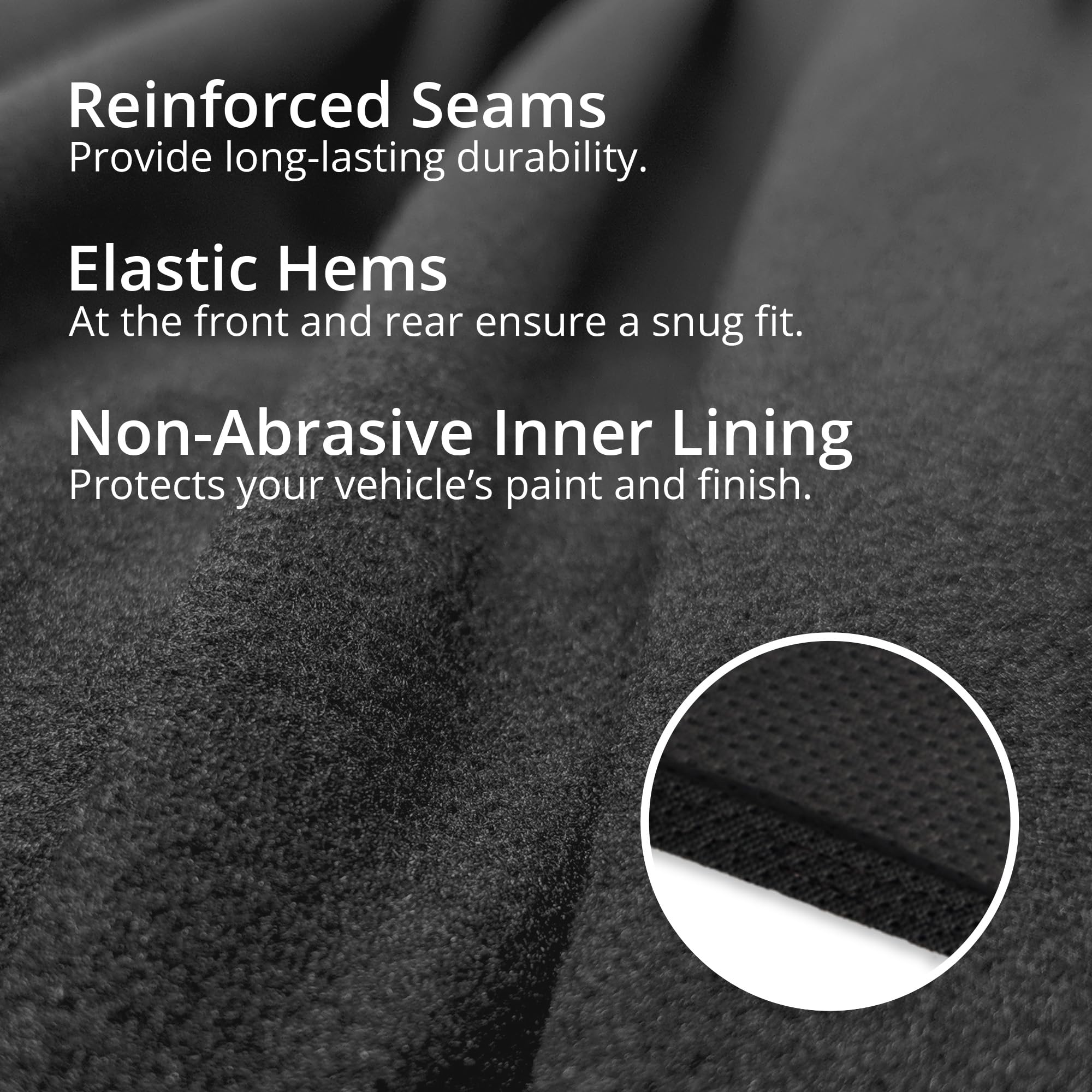 Scratch-Resistant Indoor SUV Car Cover for Chevrolet Tahoe 1995-1999 - Black Satin Ultra Soft Material with Warranty | Perfect for Garage Storage and Vehicle Protection