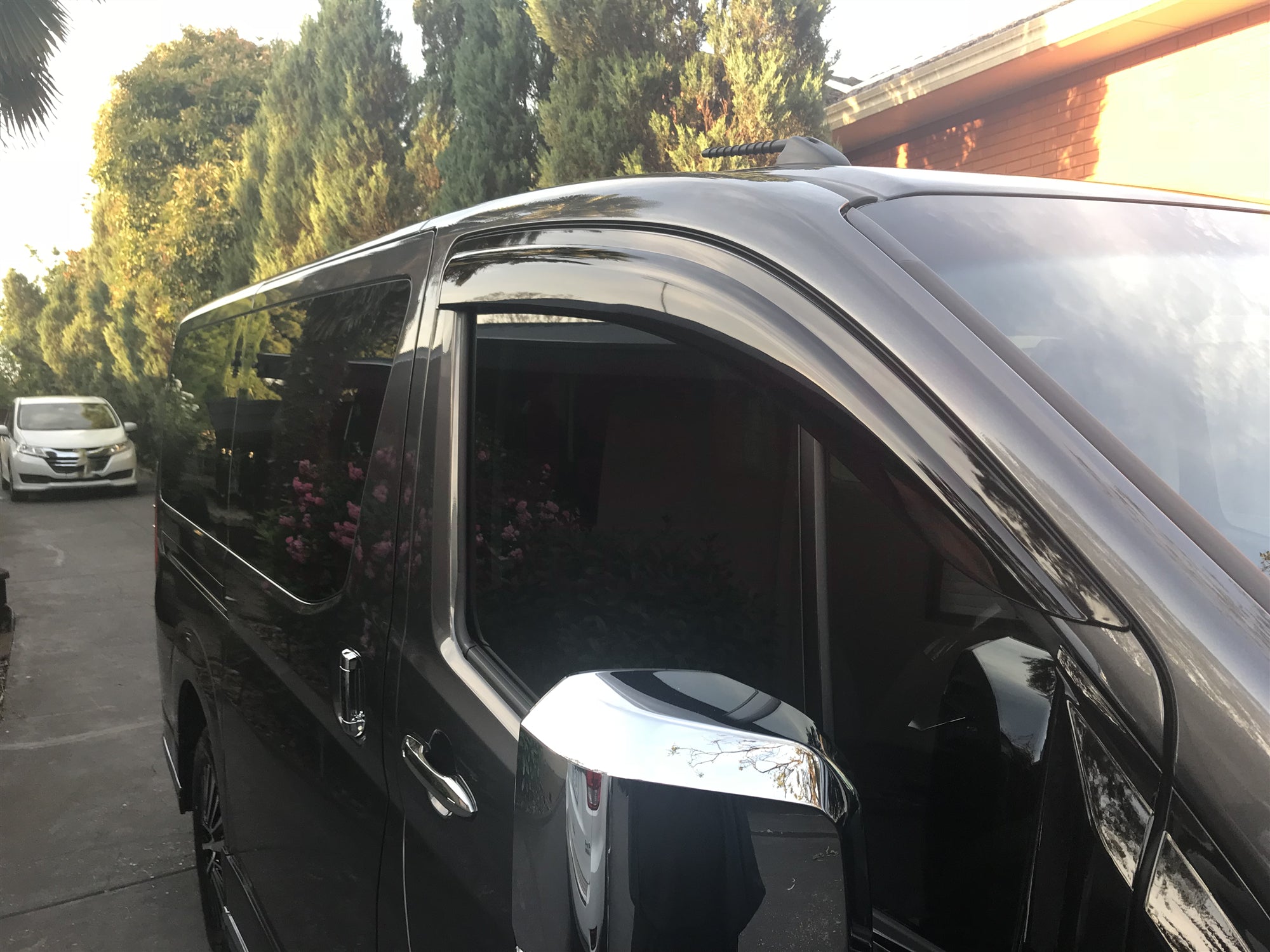 Weather Shields for Toyota Granvia 2019-2023 | Car Window Rain Guards | UV Protection & Noise Reduction | Perfect for Rainy Days & Highway Driving
