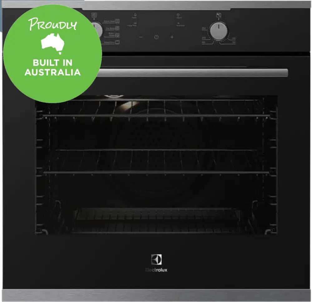 Electrolux EVE602SD 60cm 8-in-1 Multi-Function Built-In Oven - Stainless Steel | Perfect for Baking, Roasting & Grilling in Modern Kitchens