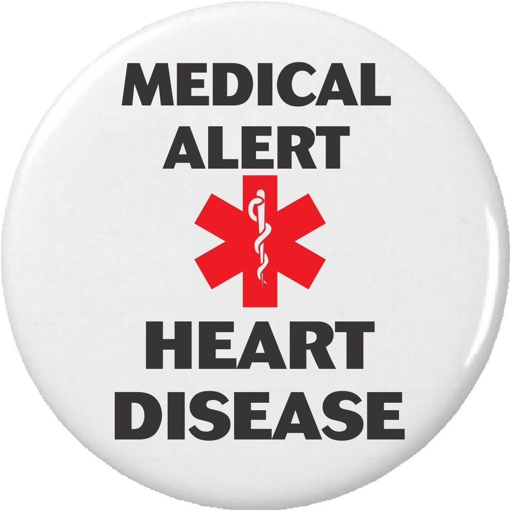 Heart Disease Awareness Magnet - 2.25