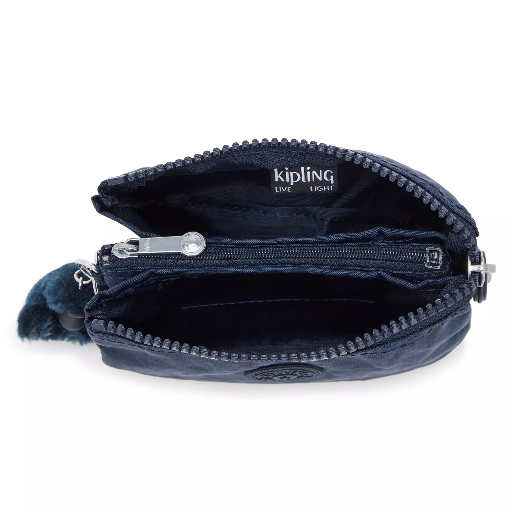 Kipling Creativity Small Pouch Crossbody Bag - Light Blue for Women | Perfect for Travel, Work & Everyday Essentials