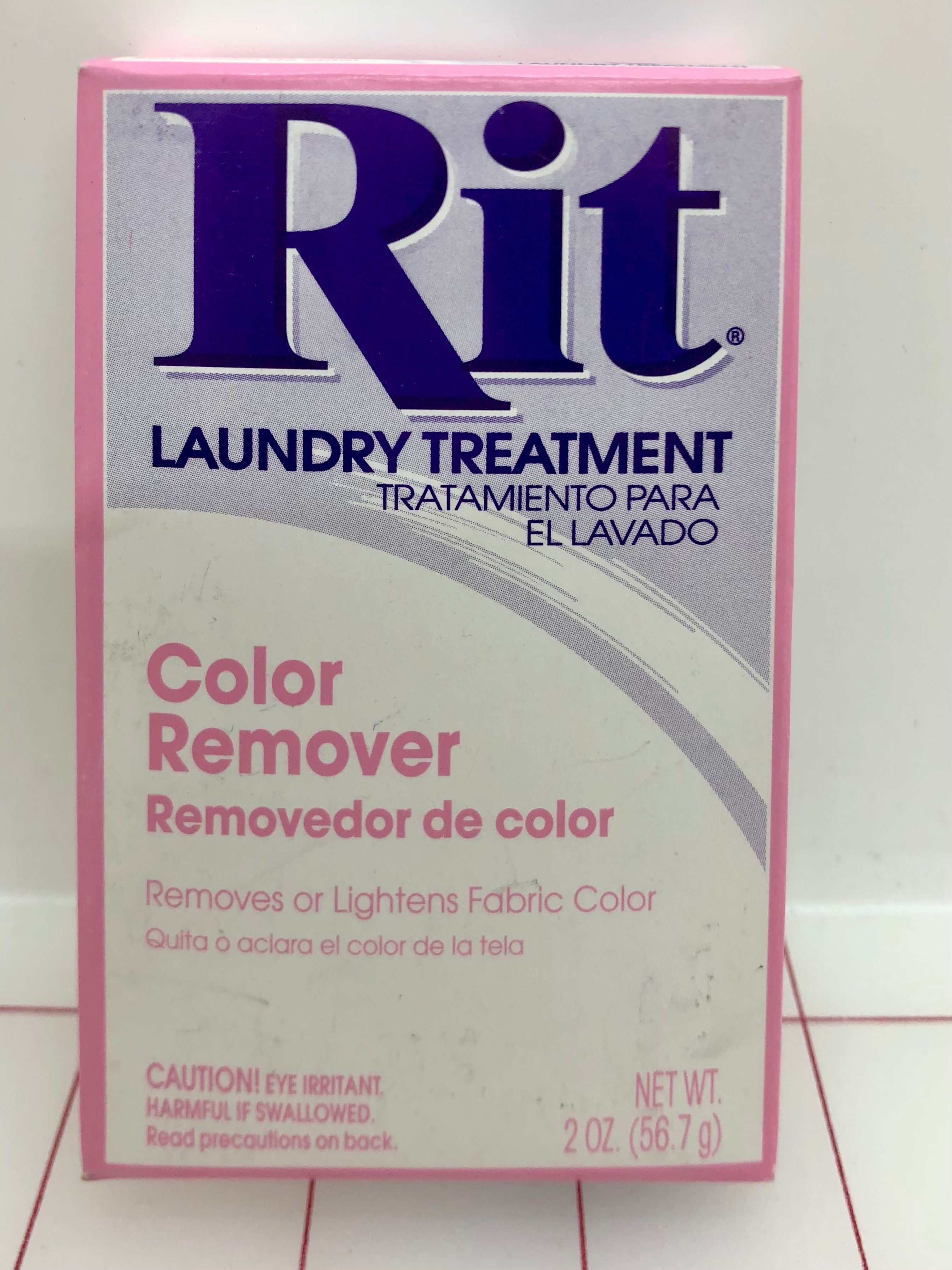 Rit Dye Color Remover Powder - Fast Acting Fabric Dye Stripper for Clothes, Upholstery & DIY Crafts | Perfect for Revitalizing Old Garments & Home Decor Projects