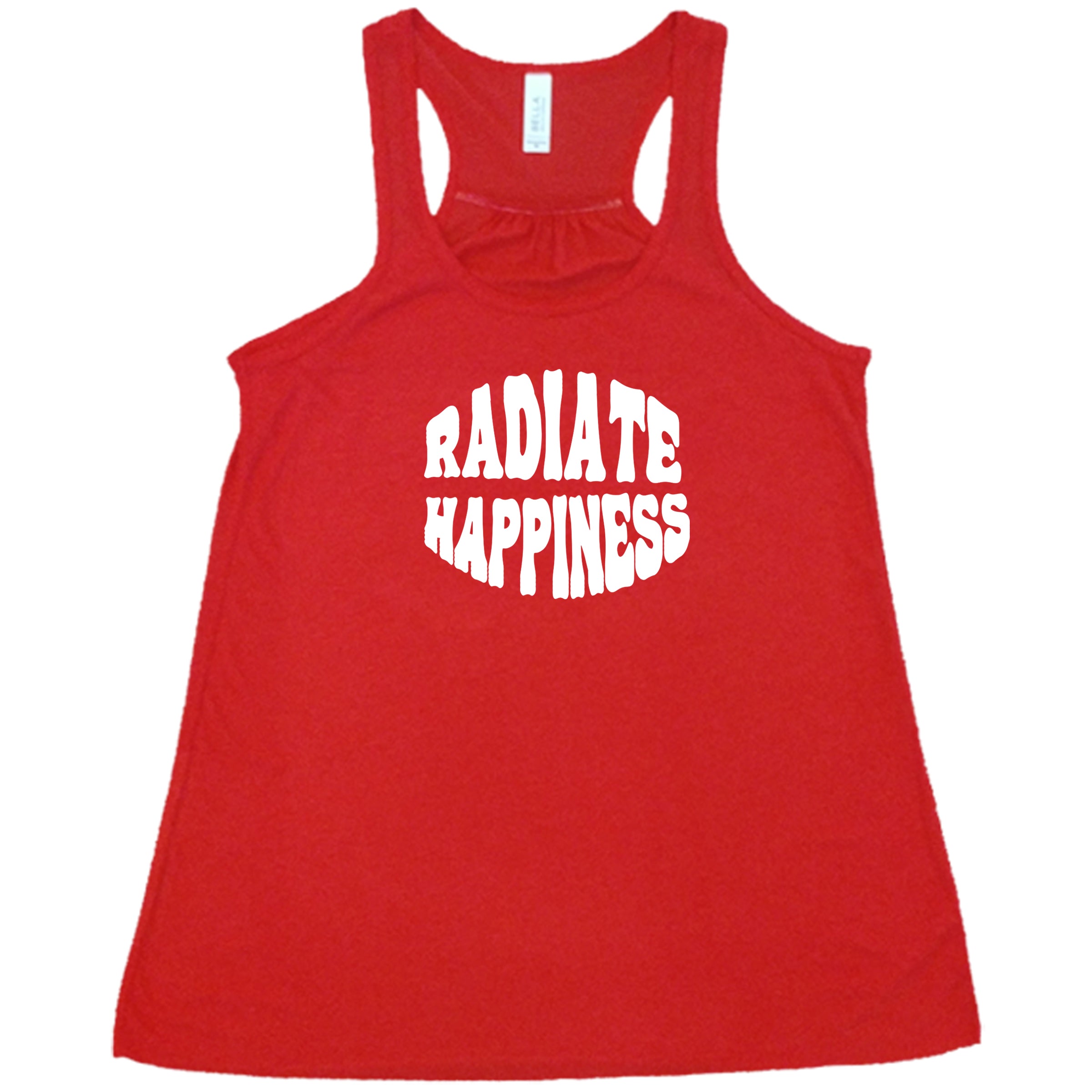 Radiate Happiness T-Shirt - Positive Vibes Graphic Tee for Men & Women - Perfect for Casual Wear, Gifts, and Everyday Inspiration