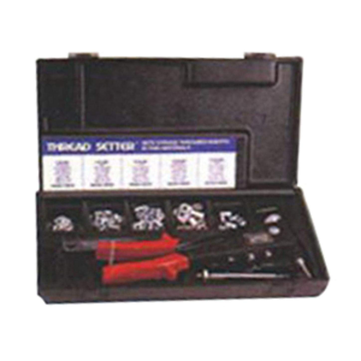 Marson Tools Thread-Setter Tool Kit - Aluminum Thread Repair Kit for Automotive & Plumbing | DIY Thread Restoration for Bolts, Nuts & Pipes