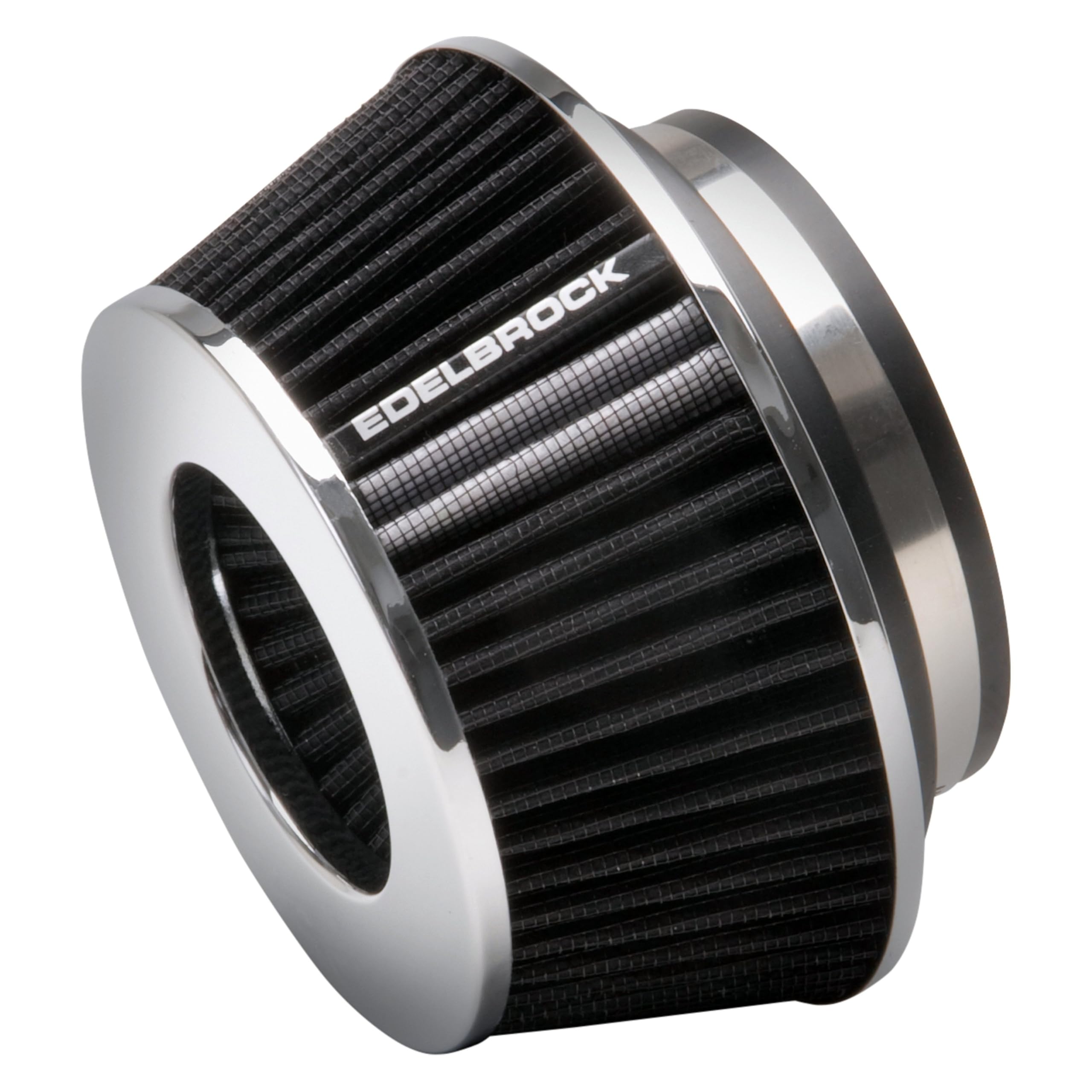 Edelbrock 43610 High-Performance Air Filter - Black - Compatible with Most Car Models - Enhances Engine Efficiency & Airflow - Ideal for Racing, Off-Road & Daily Driving