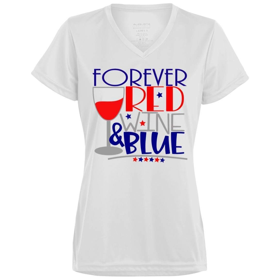 WineyBitches.Co Women's Moisture-Wicking T-Shirt - Breathable & Quick-Dry Activewear for Yoga, Running & Outdoor Activities