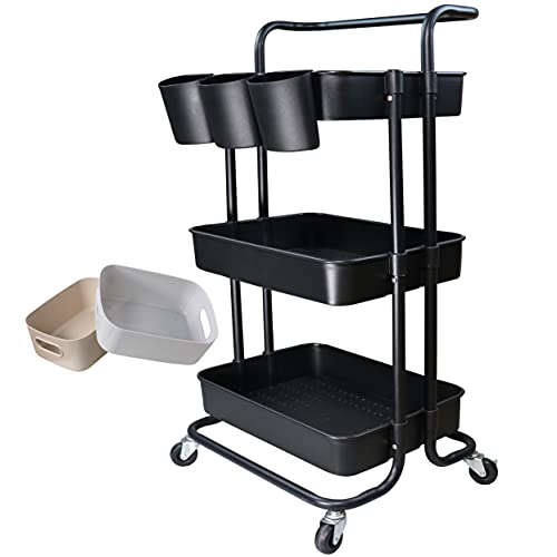 Black 3 Cup+8 Hook+2 Storage Box