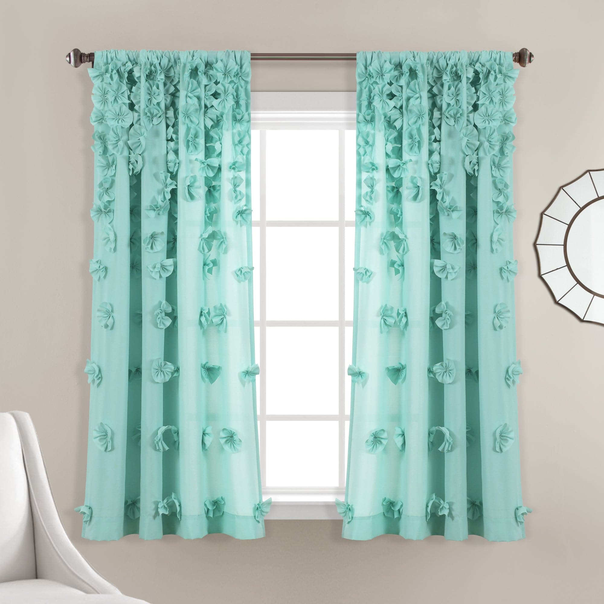 Stylish Riley Window Curtains for Living Room & Bedroom - Blackout & Thermal Insulated Drapes for Home Decor