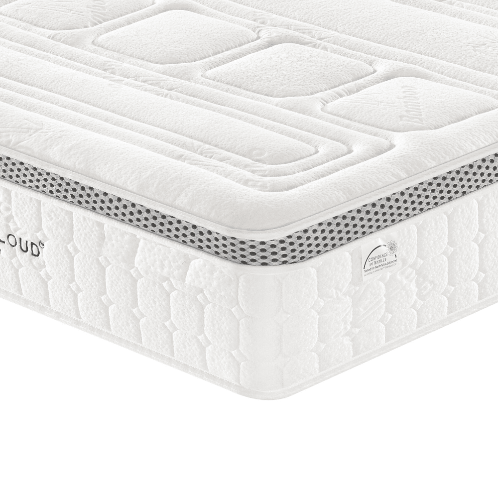 Ice Cloud Mattress - Cooling Gel Memory Foam Mattress for Hot Sleepers, Pressure Relief & Back Support - Perfect for Bedroom, Guest Room & Dorm Use
