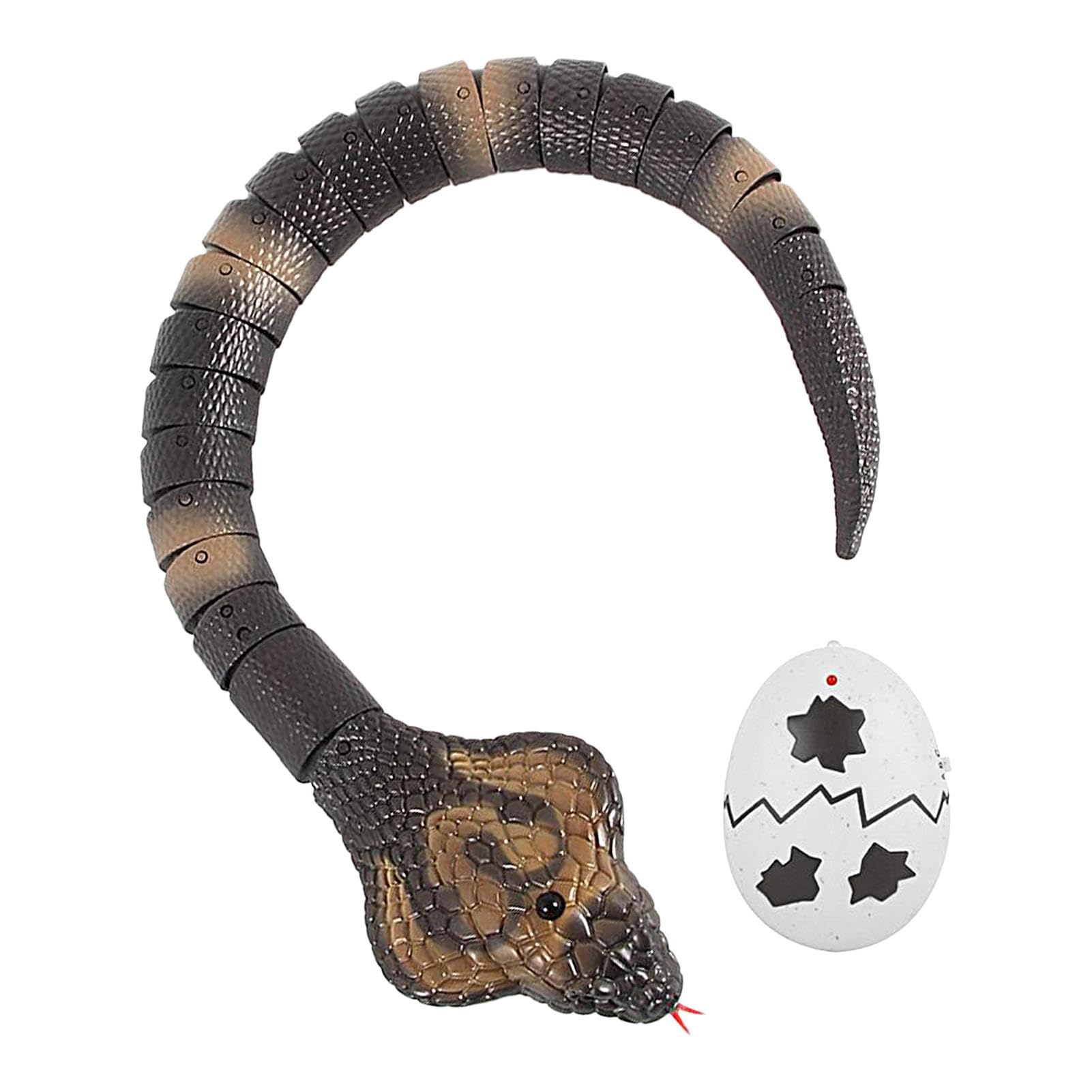 Remote Control Snake Cat Toy - Electric Cobra Interactive Pet Toy with Smart Sensor & Obstacle Avoidance | Realistic Moving Snake Toy for Cats | Double Function Play & Exercise | Perfect for Indoor Playtime, Boredom Relief & Stimulating Natural Hunting Instincts
