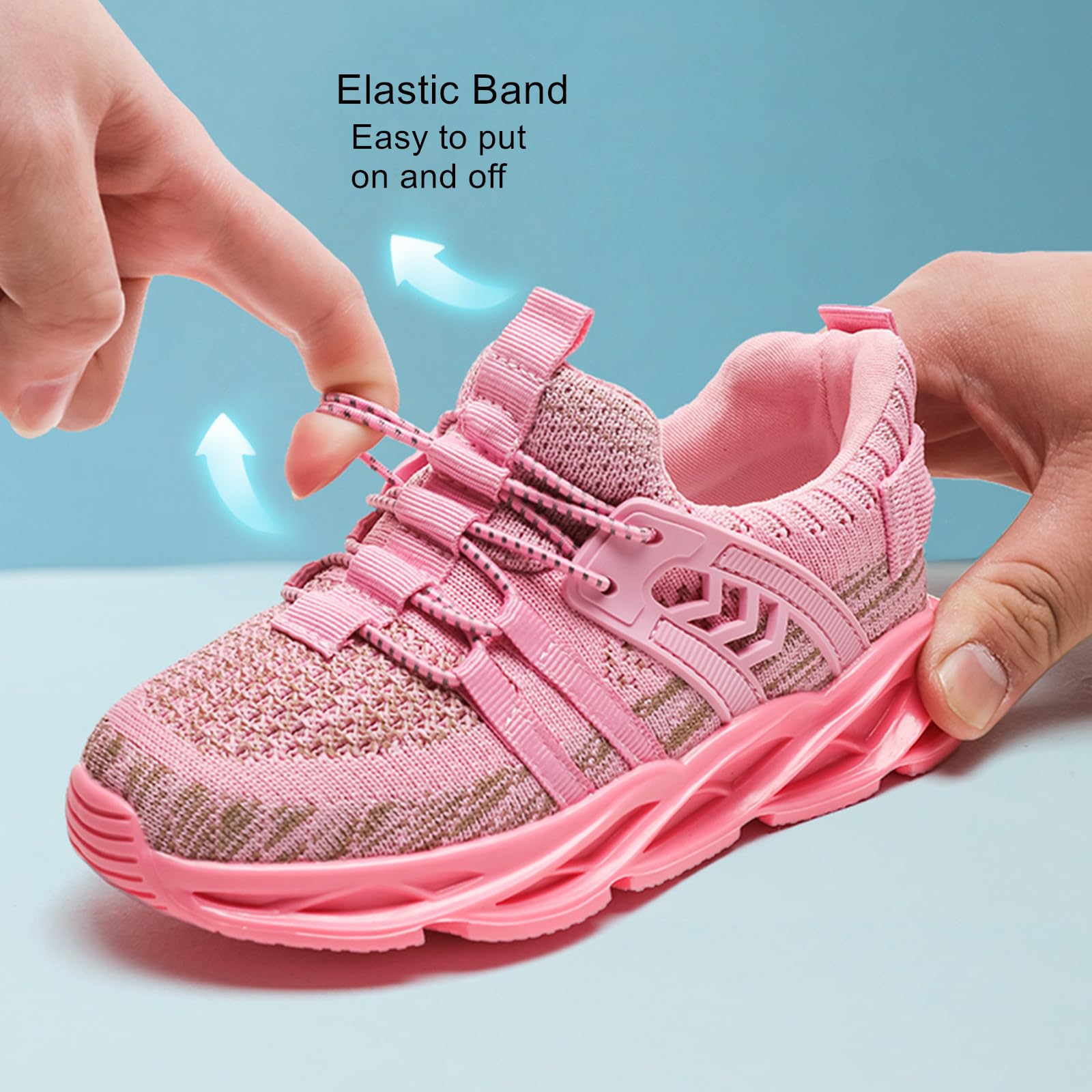 DADAWEN Boys Girls Sneakers - Lightweight Breathable Tennis & Running Shoes for Toddler, Little Kid, Big Kid - Perfect for School, Sports & Playtime