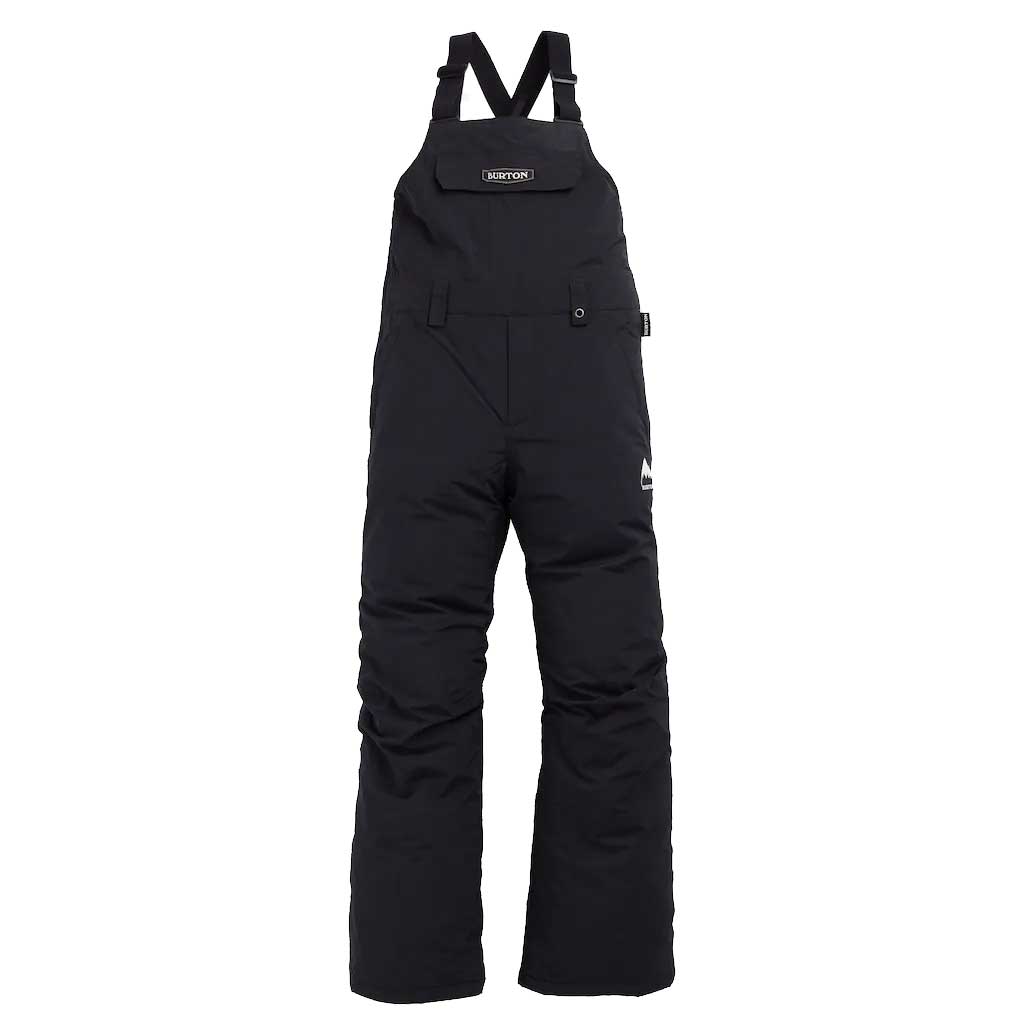 Burton 23/24 Kid's Skylar Bib Snow Pants - Waterproof Insulated Winter Ski Bib Overalls for Boys & Girls - True Black - Perfect for Skiing, Snowboarding & Outdoor Winter Activities