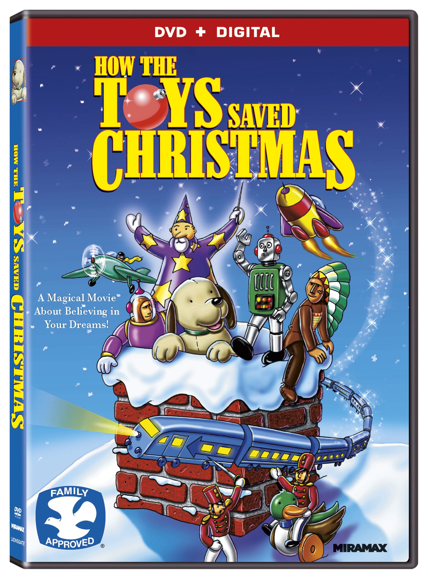 How The Toys Saved Christmas DVD + Digital | Family Holiday Movie for Kids | Perfect for Christmas Parties & Cozy Movie Nights