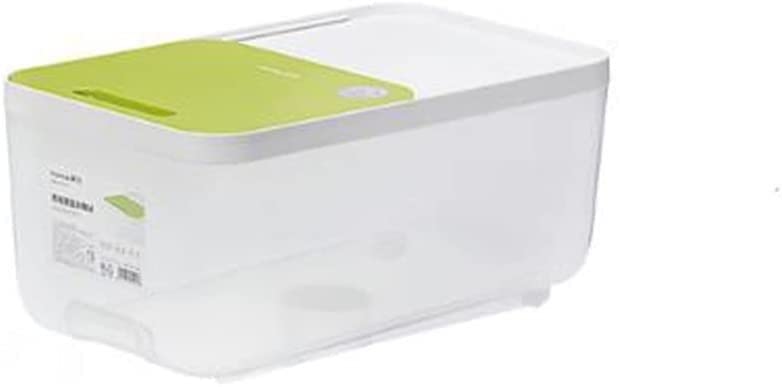 Premium Airtight Rice Storage Container - BPA-Free Plastic Food Grain Bin with Locking Lid for Flour, Cereal, Pasta & Dry Goods - Kitchen Pantry Organization - Moisture & Pest Proof (Multicolor) - Perfect for Home, Restaurant & Bulk Food Storage