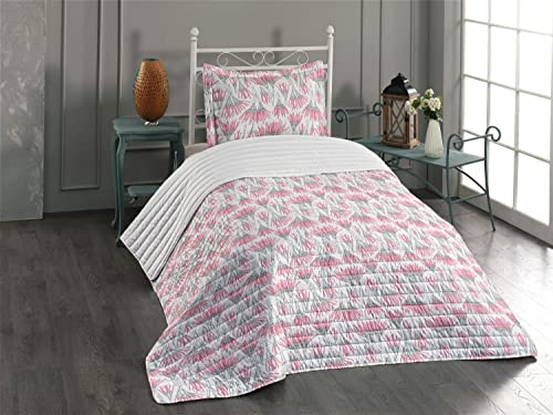 White and Dark Pink