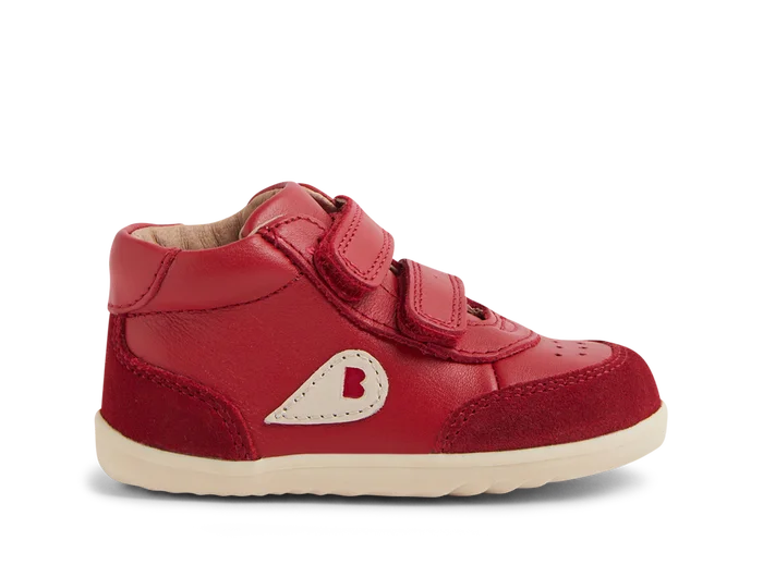 BOBUX CHAMP HIGH IWALK Walking Shoes for Men & Women - Pompeian Red | Comfortable & Stylish for Walking, Running & Outdoor Activities