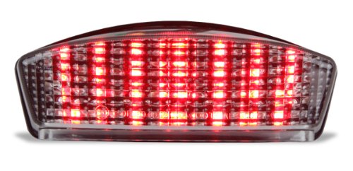 1994-2008 Ducati Monster Sequential LED Tail Lights - Clear Lens V2 - High Visibility Brake Lights for Night Riding & Enhanced Motorcycle Safety