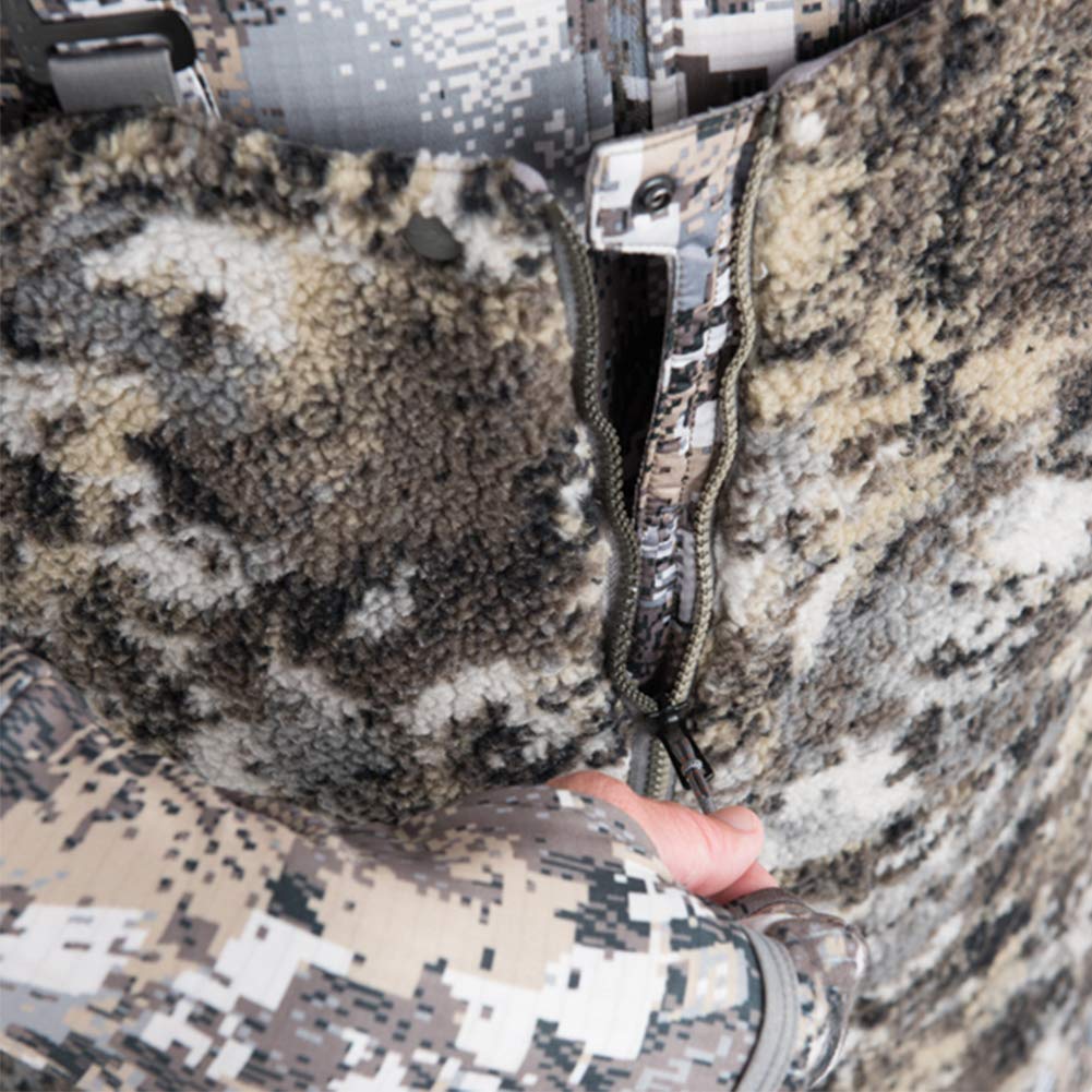 Sitka Men's Insulated Fanatic Bib - Waterproof Hunting Bib for Cold Weather, Durable Camo Overalls for Outdoor Adventures - Perfect for Deer Hunting, Ice Fishing & Winter Camping