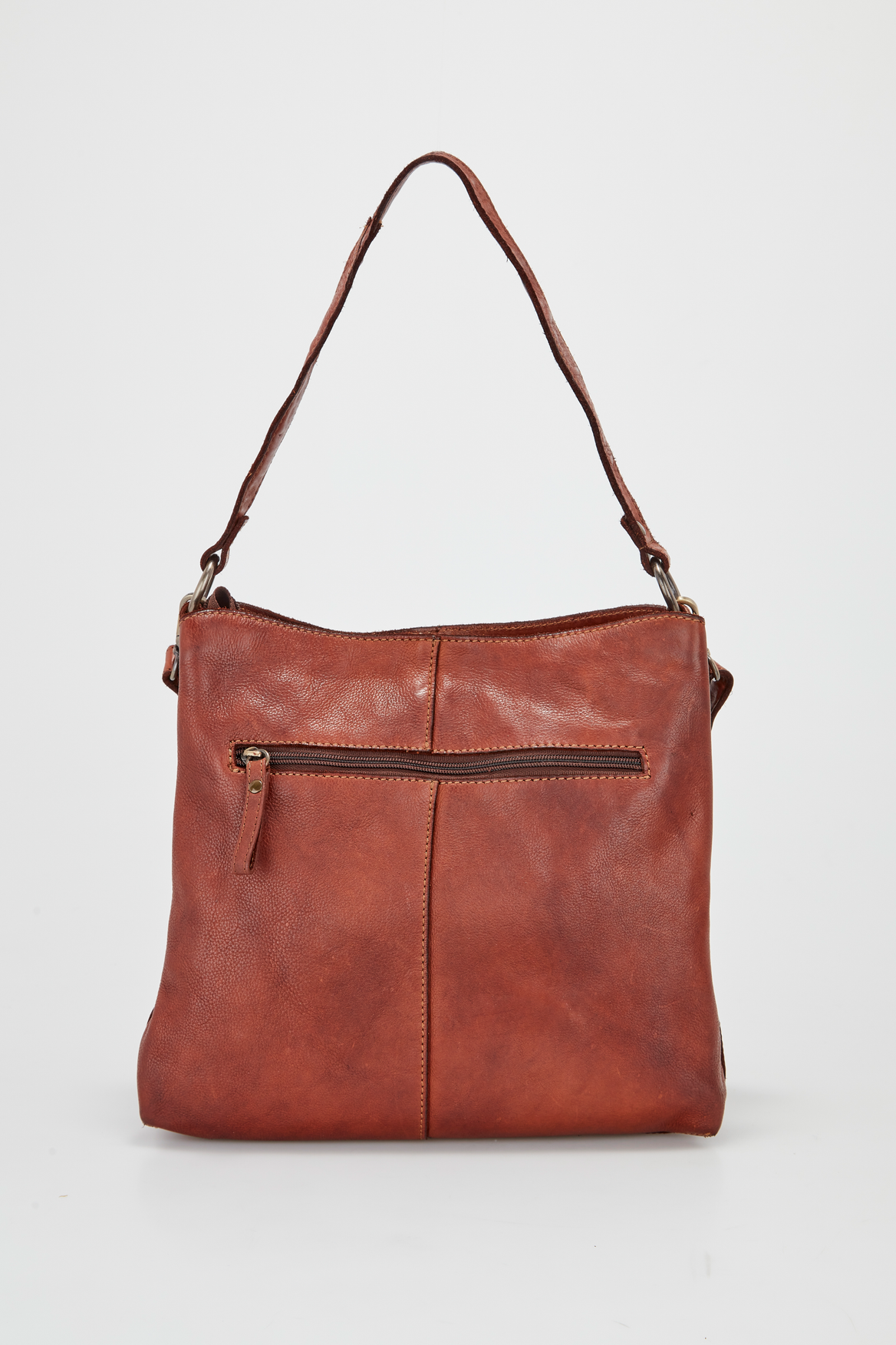 Ari Leather Large Crossbody Bag for Women - Genuine Leather Shoulder Purse with Adjustable Strap, Perfect for Travel, Work & Everyday Use