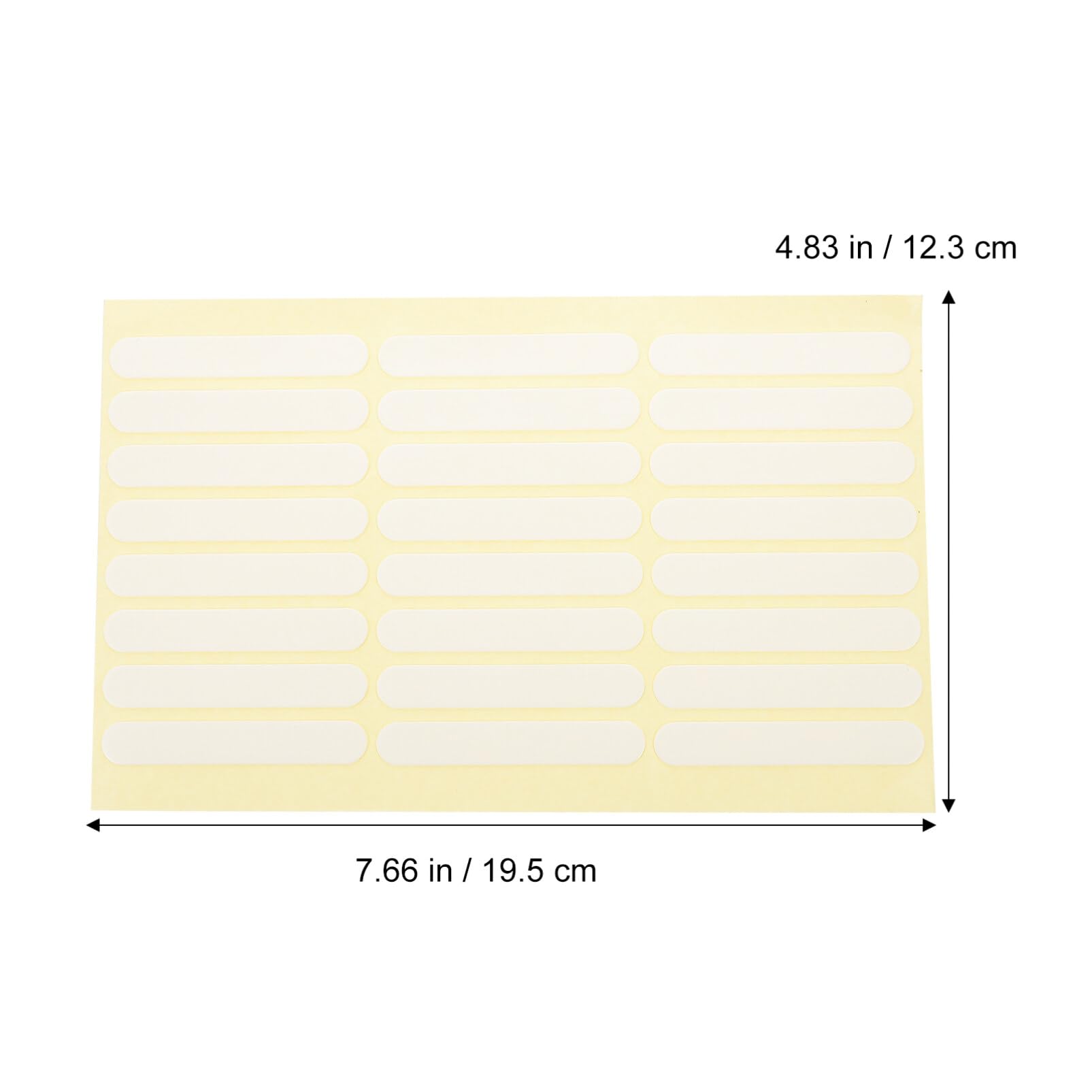 Beaupretty 4 Sheets Double Sided Nail Display Tape - Clear Adhesive Mounting Strips for Press on Nails, Salon Nail Tips & Nail Art - Perfect for Professional Salons, DIY Nail Designs & At-Home Manicures