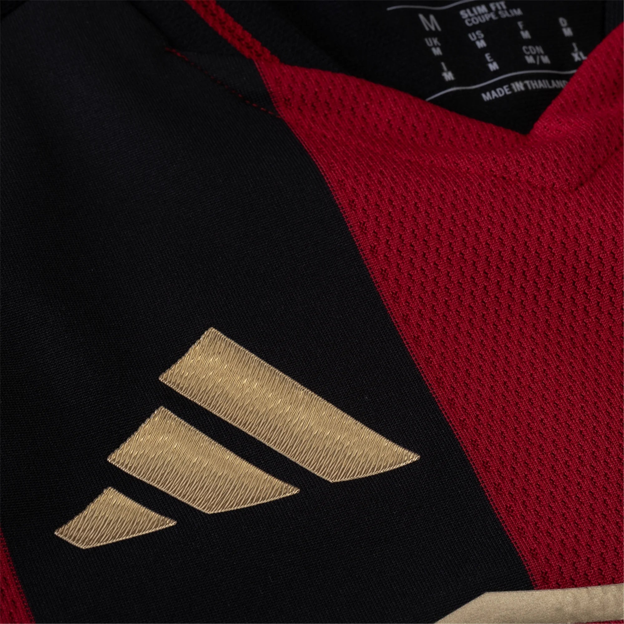 Adidas Matt Edwards Atlanta United Authentic Home Jersey 25/26 with MLS Patches - Red & Black Soccer Shirt for Fans & Players - Perfect for Matchdays, Training & Collecting