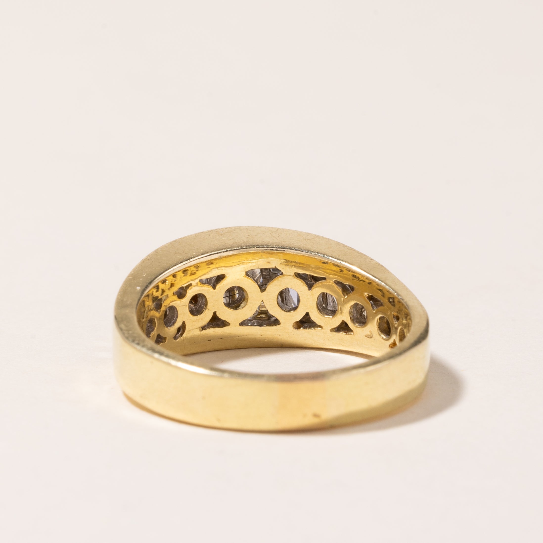 18K Yellow Gold Diamond Ring - 2.00 Carat Total Weight (CTW) | Size 9 | Elegant Engagement & Wedding Band for Women | Perfect for Proposals, Anniversaries & Special Occasions