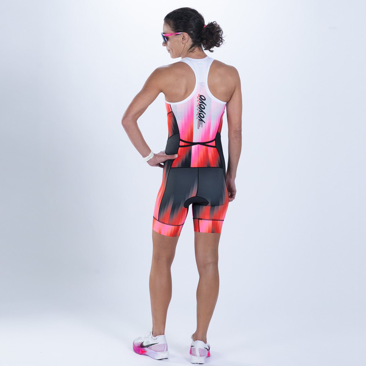 Women's Limited Edition Tri-Sleeves Fitted Racesuit - High Performance Athletic Wear for Running, Cycling & Workouts - Comfortable & Stylish Activewear