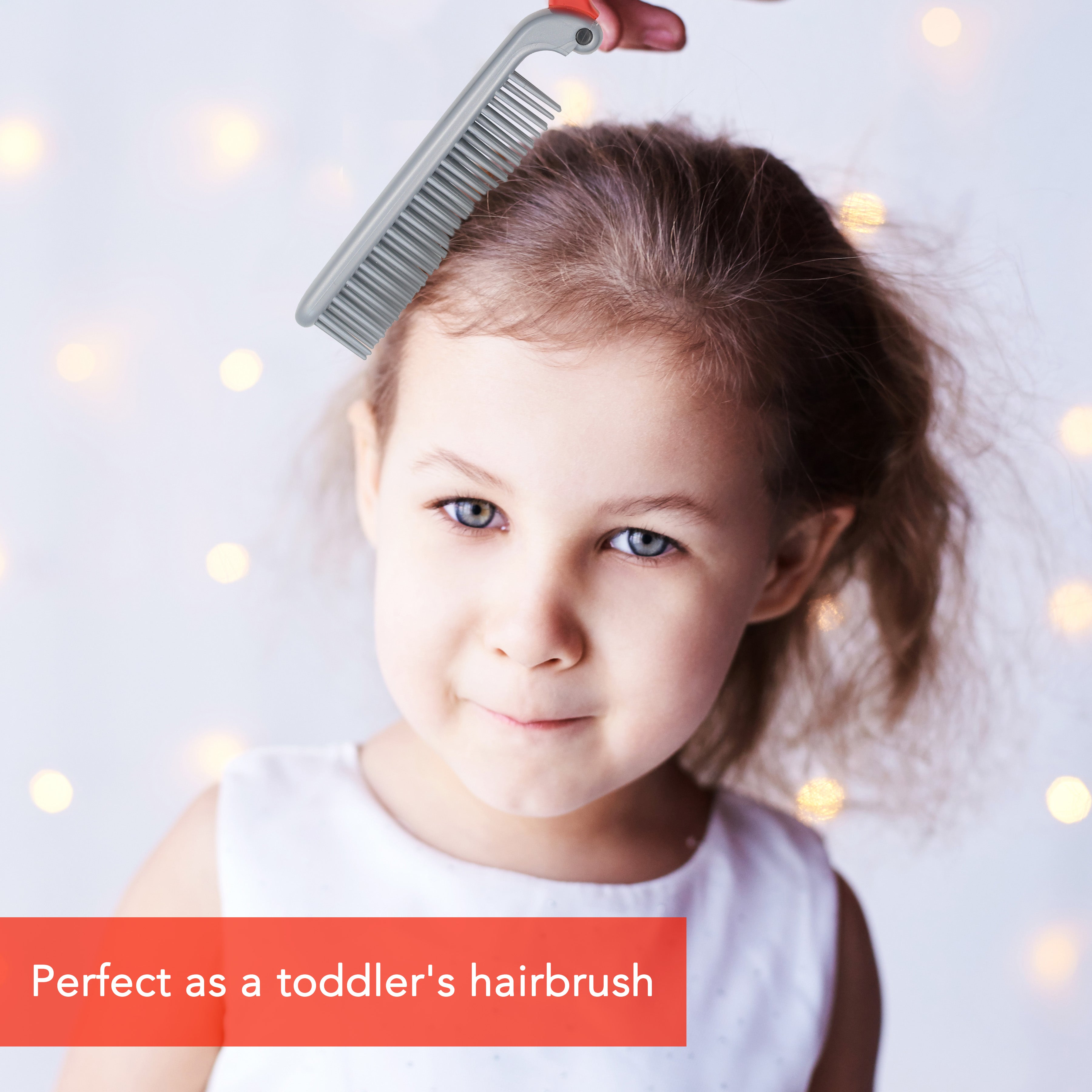 Allegro Combs ScalpCaress Mini Foldable Hairbrush - Portable Travel Hair Brush for Detangling & Scalp Massage - Perfect for Purse, Gym Bag & On-the-Go Styling